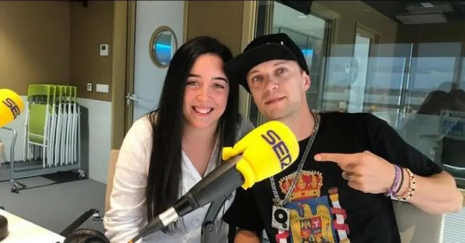 El Rumañol într-un studio al Cadena SER